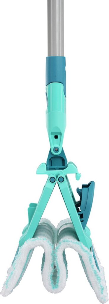 Leifheit power clean vloerwisser m - compleet systeem - incl. steel (140cm) - 33 cm wisbreedte - micro duo