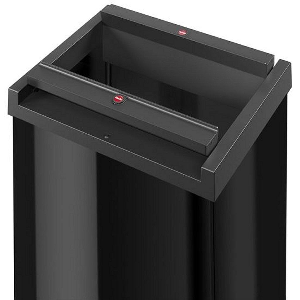 Hailo prullenbak 0840-141 zwart big-box swing l