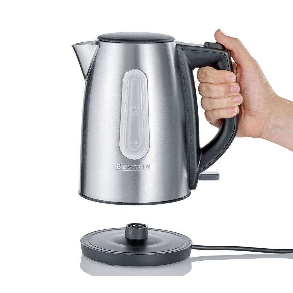 Severin wk3469 waterkoker 1.0l 2200w rvs
