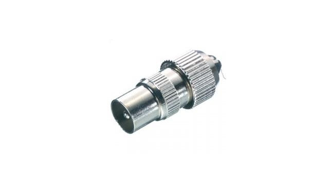 Vivanco 43011 8 45-n coax antenne plug metaal