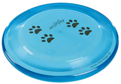 Trixie dog disc kunststof geschikt voor wedstrijden assorti