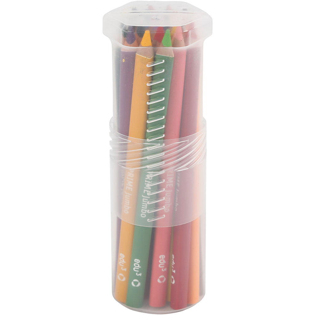 Http: www.cchobby.nl edu-jumbo-kleurpotlood-dikte-10-mm-vulling-6-25-mm-diverse-kleuren-18-stuk-1-doos