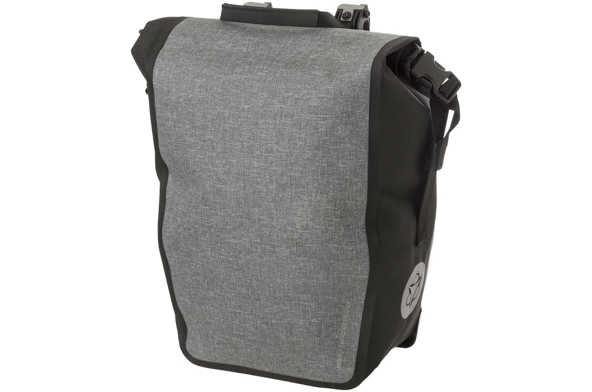 Agu clean enkele fietstas shelter click'ngo medium melange grey