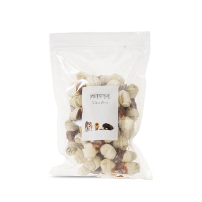 Petstyle living Geknoopt bot wit met eend