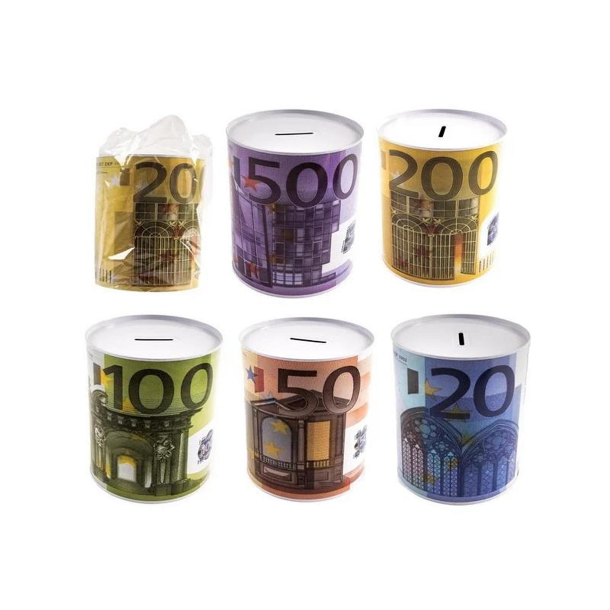 Spaarblik xl euro ã˜13,5xh15,5cm