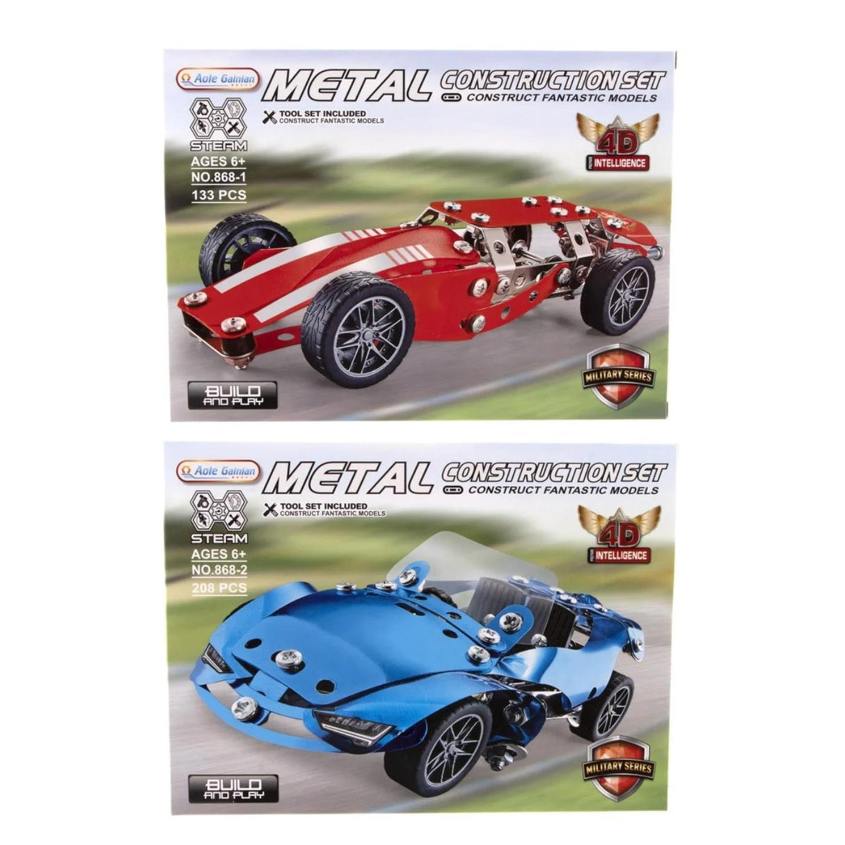 Bouwdoos metaal auto bouwdoos metaal auto