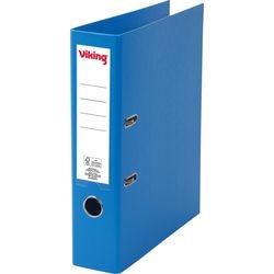 Ordner viking h6903-bl a4 karton, pp (polypropeen) blauw staand 2-rings 1 stuk