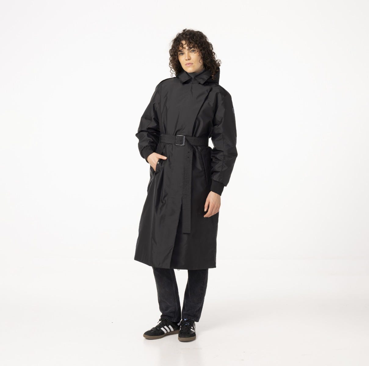 Puch trenchcoat jas puff winter regenjas dames