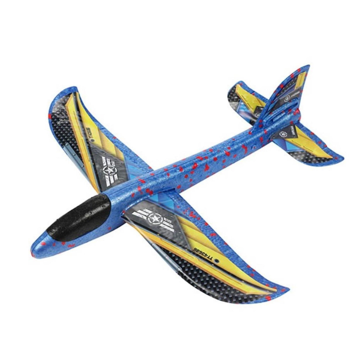 Toi-toys toi toys o play foam vliegtuig 36cm met stickers