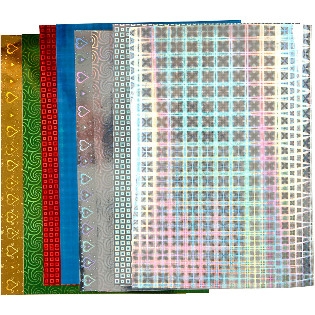 Http: www.cchobby.nl holografisch-papier-a4-vel-210x297-mm-120-gr-8-div-vellen-1-doos