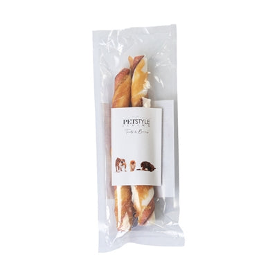 Petstyle living twisted stick multicolor met kip