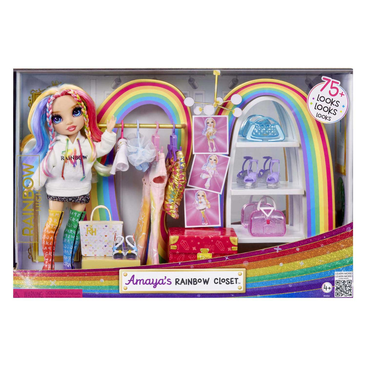 Rainbow high amaya's rainbow closet speelset