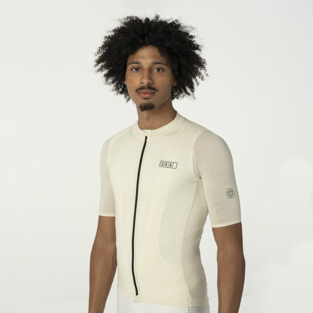 Merino fietsshirt six6 heren