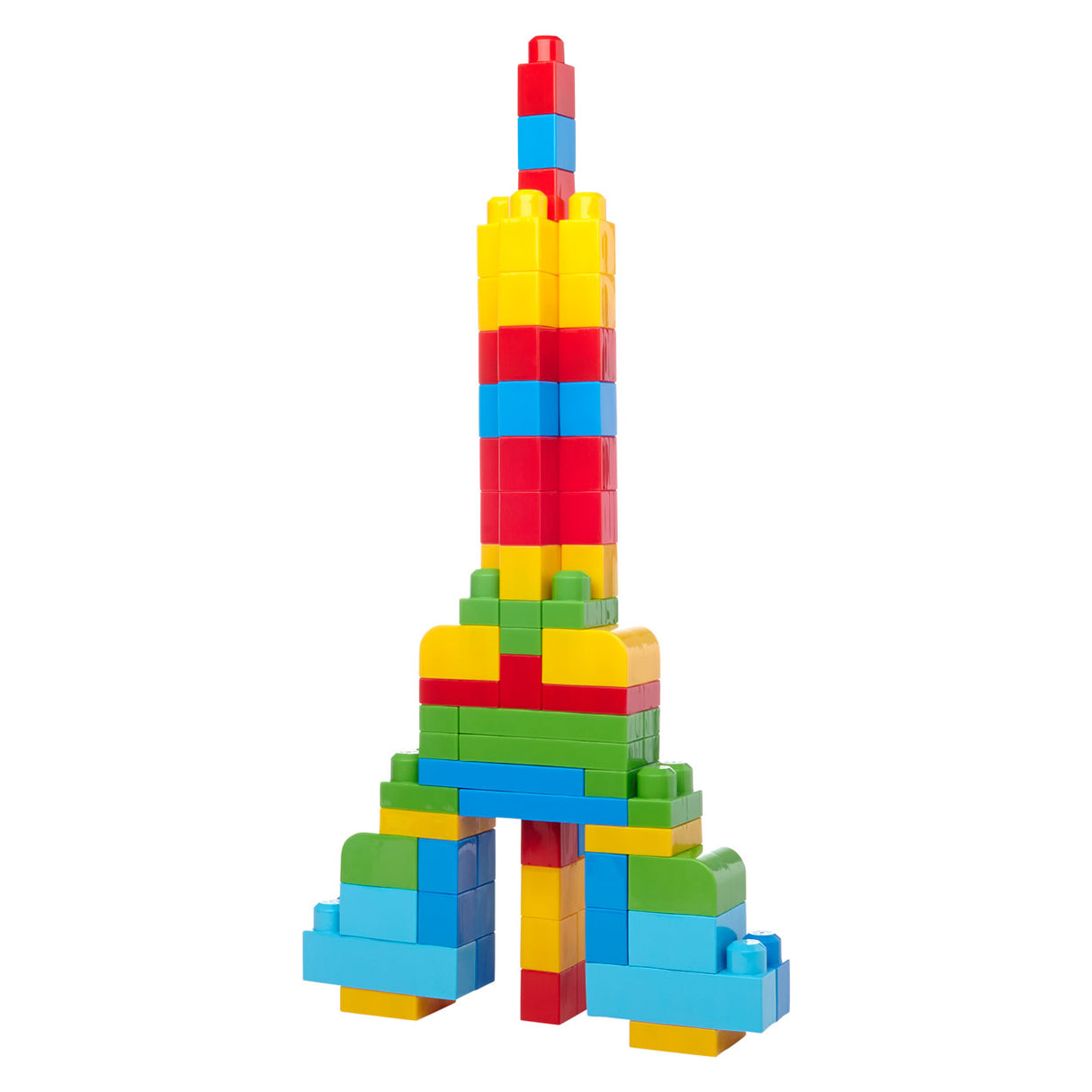 Mega bloks grote bouwtas - 60 blokken - classic bouwstenen voor 1+ jaar