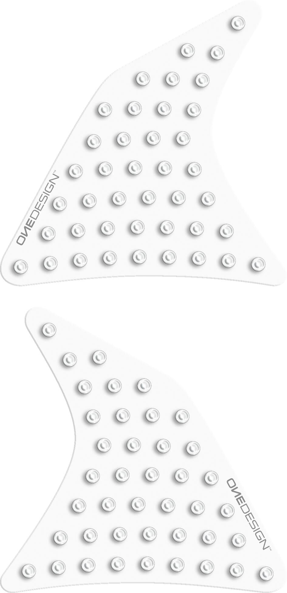Print tank oppervlakte pad tank pad left+right, with nubs tra