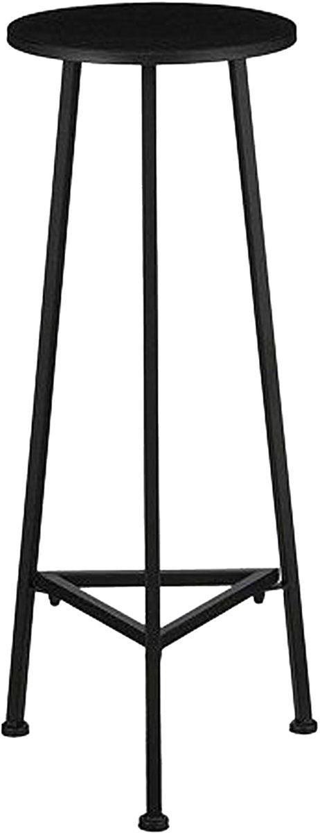 Mica decorations jill plantentafel - 30x30x80 cm - ijzer - zwart