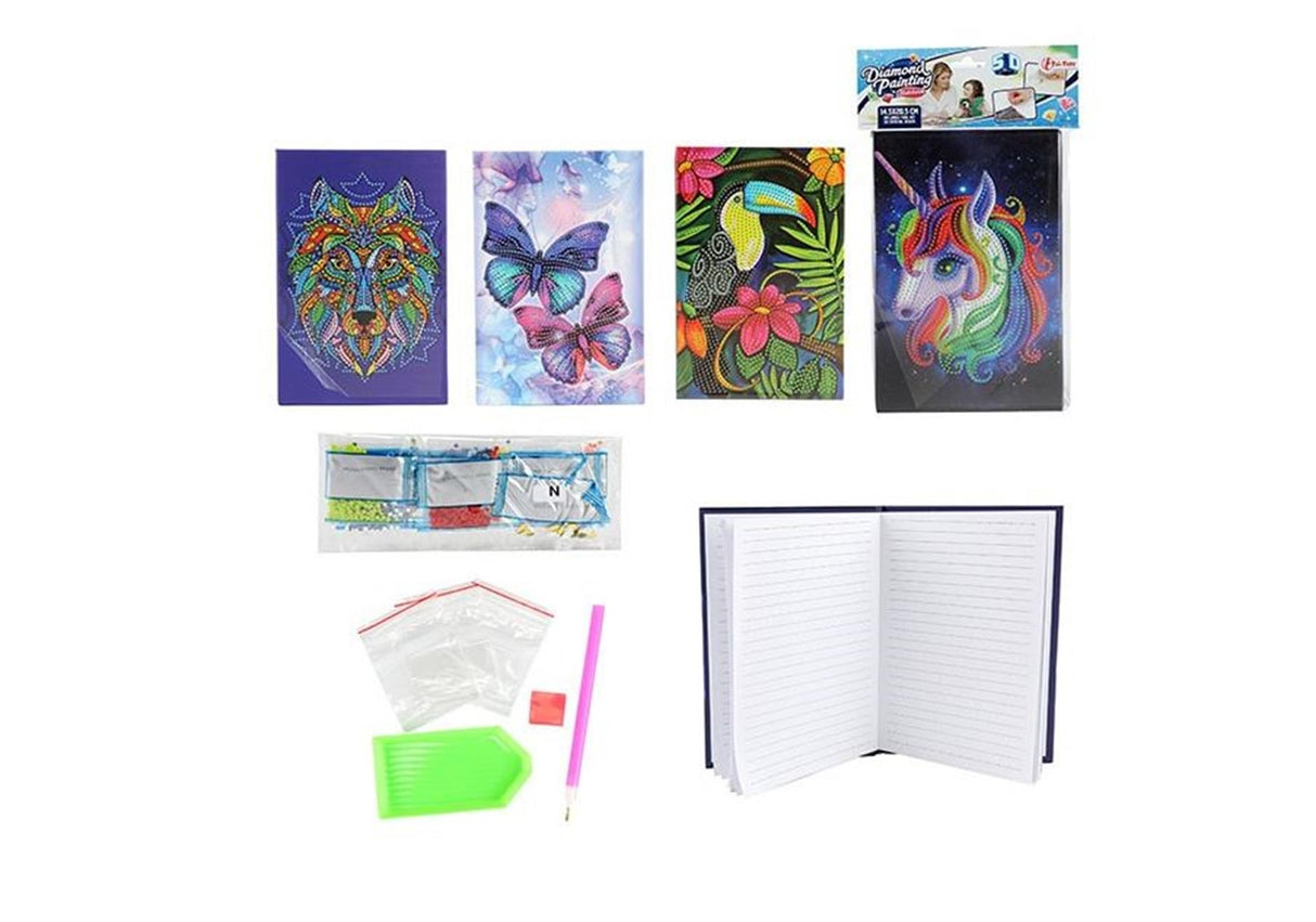 Toi-toys toi toys diamond painting notitieboek 14,5x20,5cm