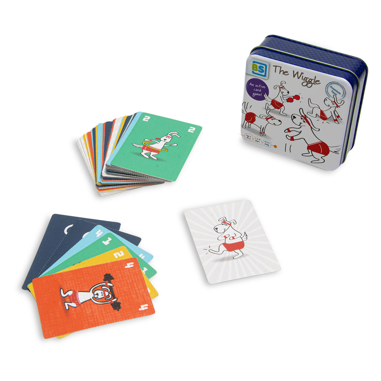 Bs toys the wiggle - kaartspel