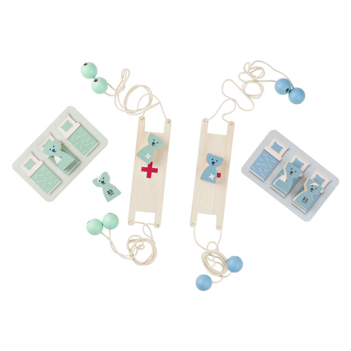 Bs toys – honden reddingsrace – educatief spel – samenwerking behendigheid – vanaf 4 jaar