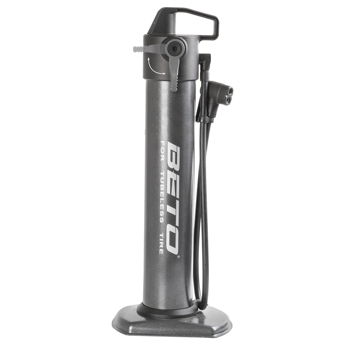 fietspomp universeel (av,dv,fv) 13 Bar staal grijs