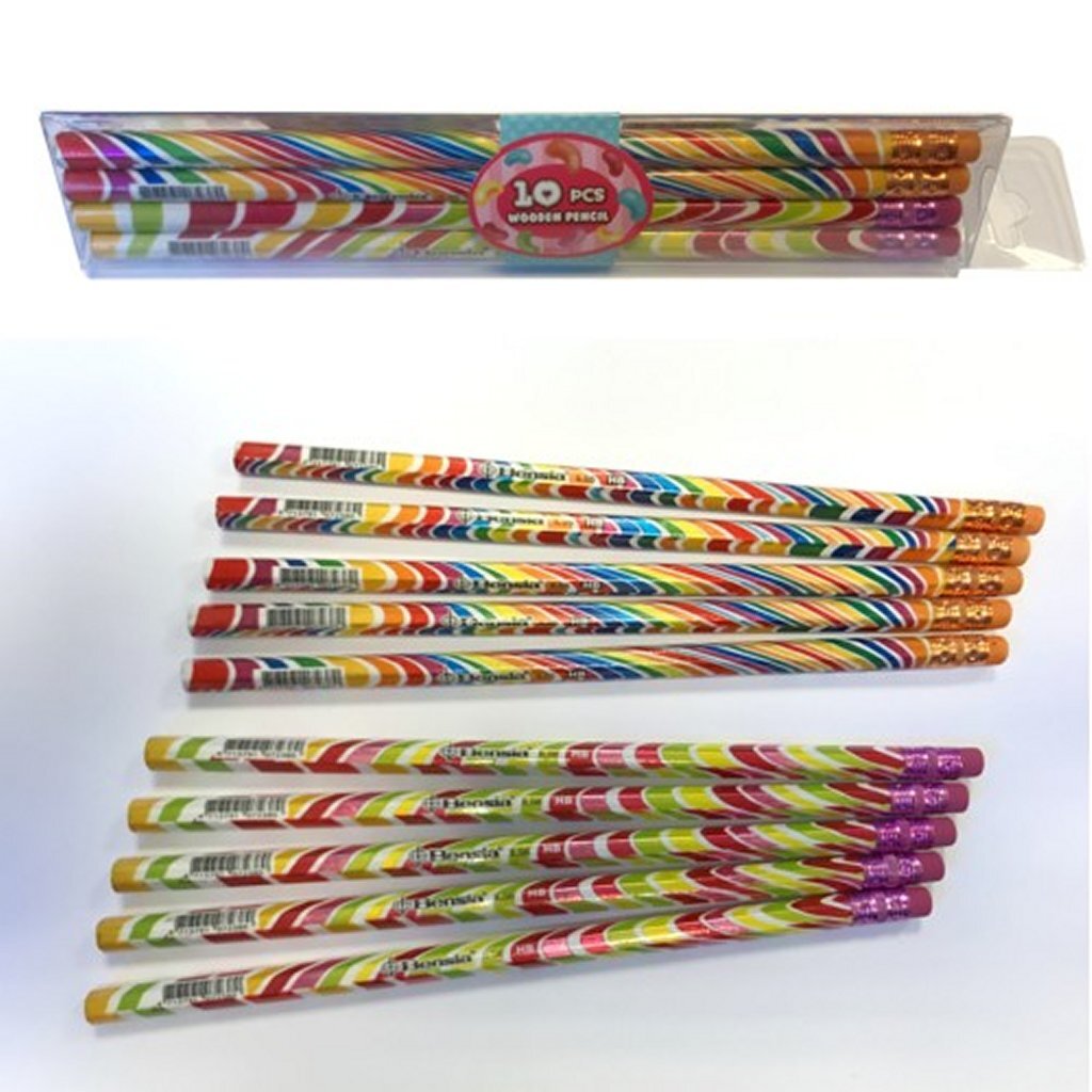 Simply for kids hb potlood met gum 10 stuks