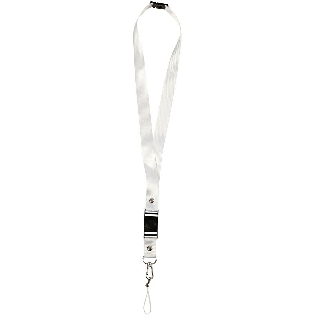 Http: www.cchobby.nl sleutelkoord-l-53-cm-b-2-cm-wit-5-stuk-1-doos