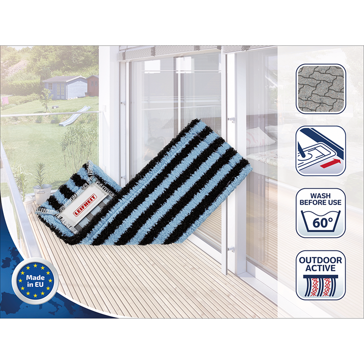 Leifheit profi overtrek dweildoek vloerwisser xl - 42 cm wisbreedte - outdoor