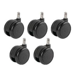 Wielen harde vloer viking dia 60mm pennen 11 mm 5 stuks