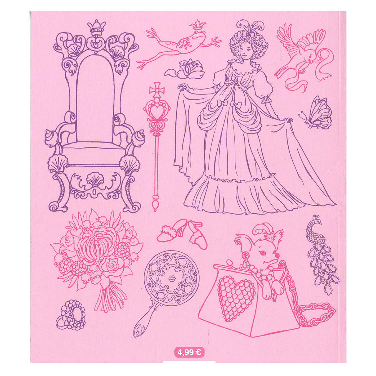Deltas het mooie prinsessen kleurboek