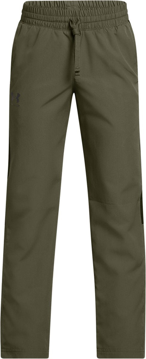 Under armour ua b rival wvn pant jongens sportbroek - groen
