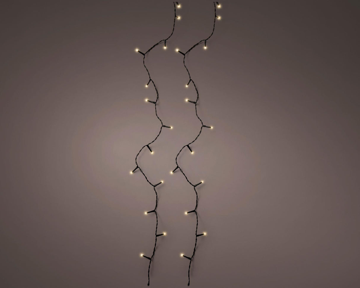 Lumineo basic kerstverlichting 120led champagne