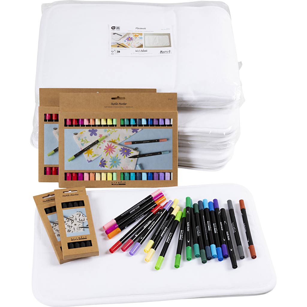 Http: www.cchobby.nl groepsset-schilder-uw-eigen-placemats-afm-30x45-cm-lijndikte-2-3-3-6-mm-diverse-kleuren-30-stuk-1-doos