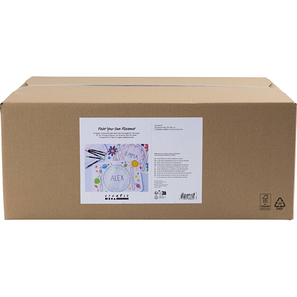 Http: www.cchobby.nl groepsset-schilder-uw-eigen-placemats-afm-30x45-cm-lijndikte-2-3-3-6-mm-diverse-kleuren-30-stuk-1-doos