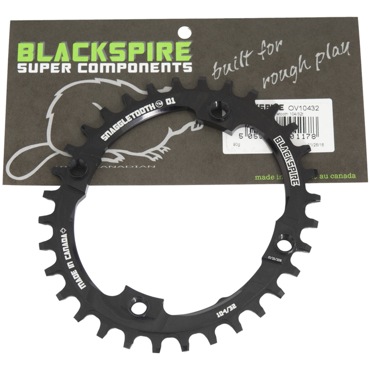 Blackspire - - kettingblad snaggletooth oval 104 32
