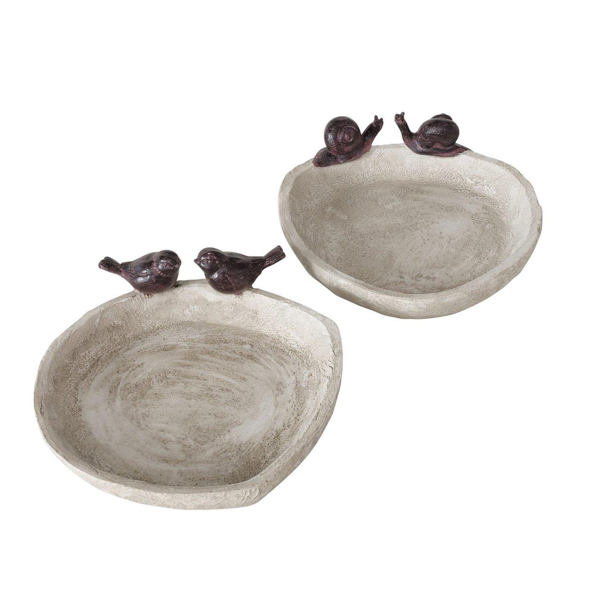 Boltze home vogeldrinkbad lubin ø21xh6cm 2 assorti