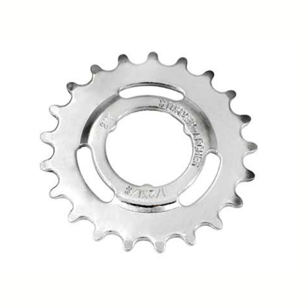 Sturmeyarcher tandwiel 19 1 8 sturmey archer opsteek doorgezet zilver