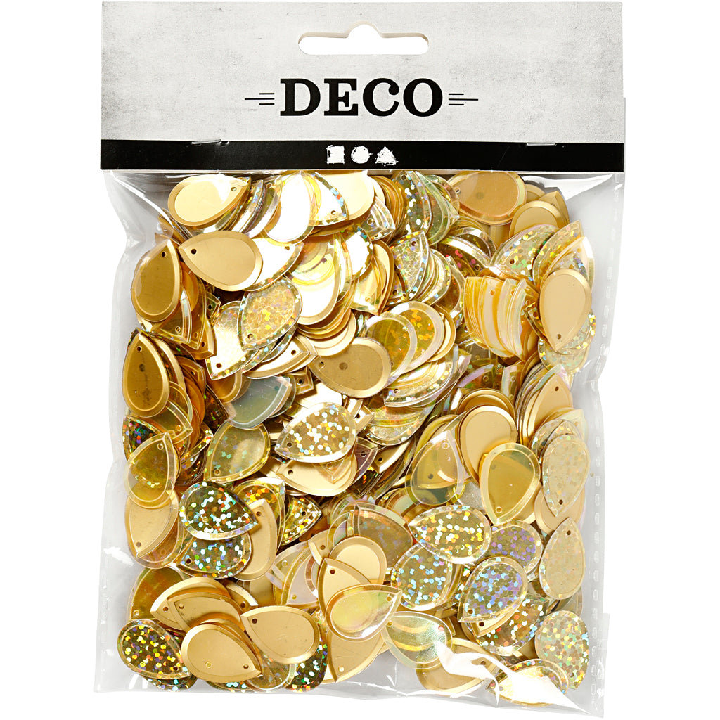 Http: www.cchobby.nl pailletten-druppel-afm-14x19-mm-goud-50-gr-1-doos