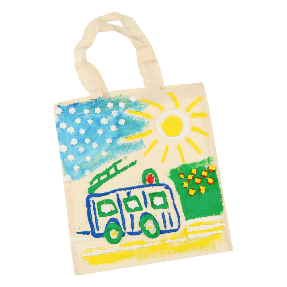 Goki katoenen tas klein. 21x33 cm. 3+