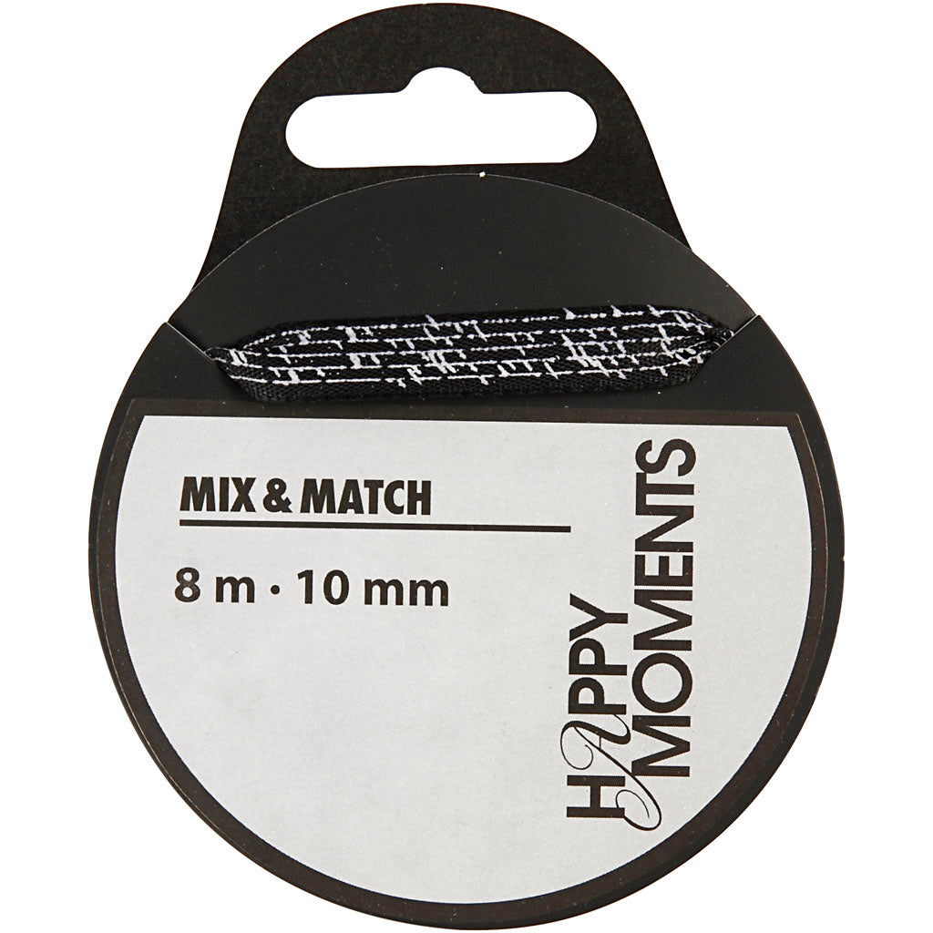 Http: www.cchobby.nl satijnlint-b-10-mm-zwart-8-m-1-rol