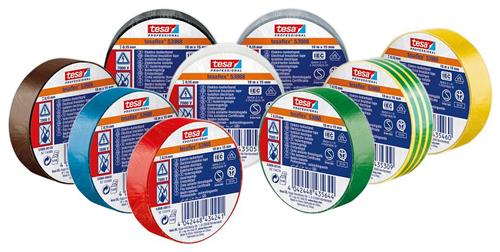 Tesa isolatietape wit 19mm 25mtr | 10 stuks