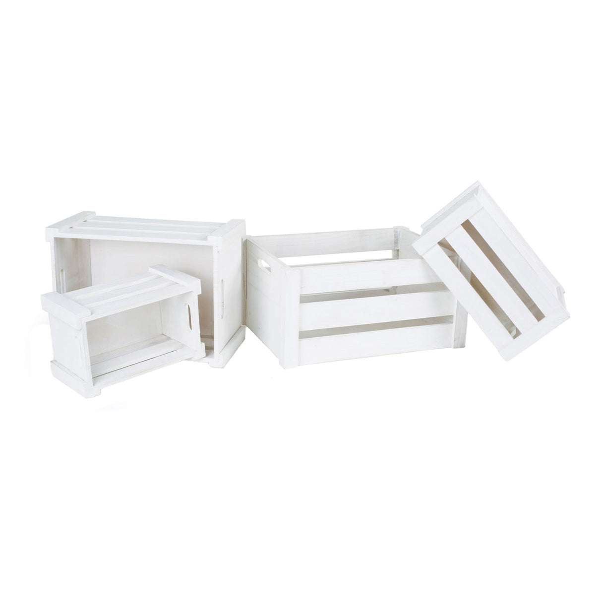 Small foot - houten opbergkistjes, set van 4