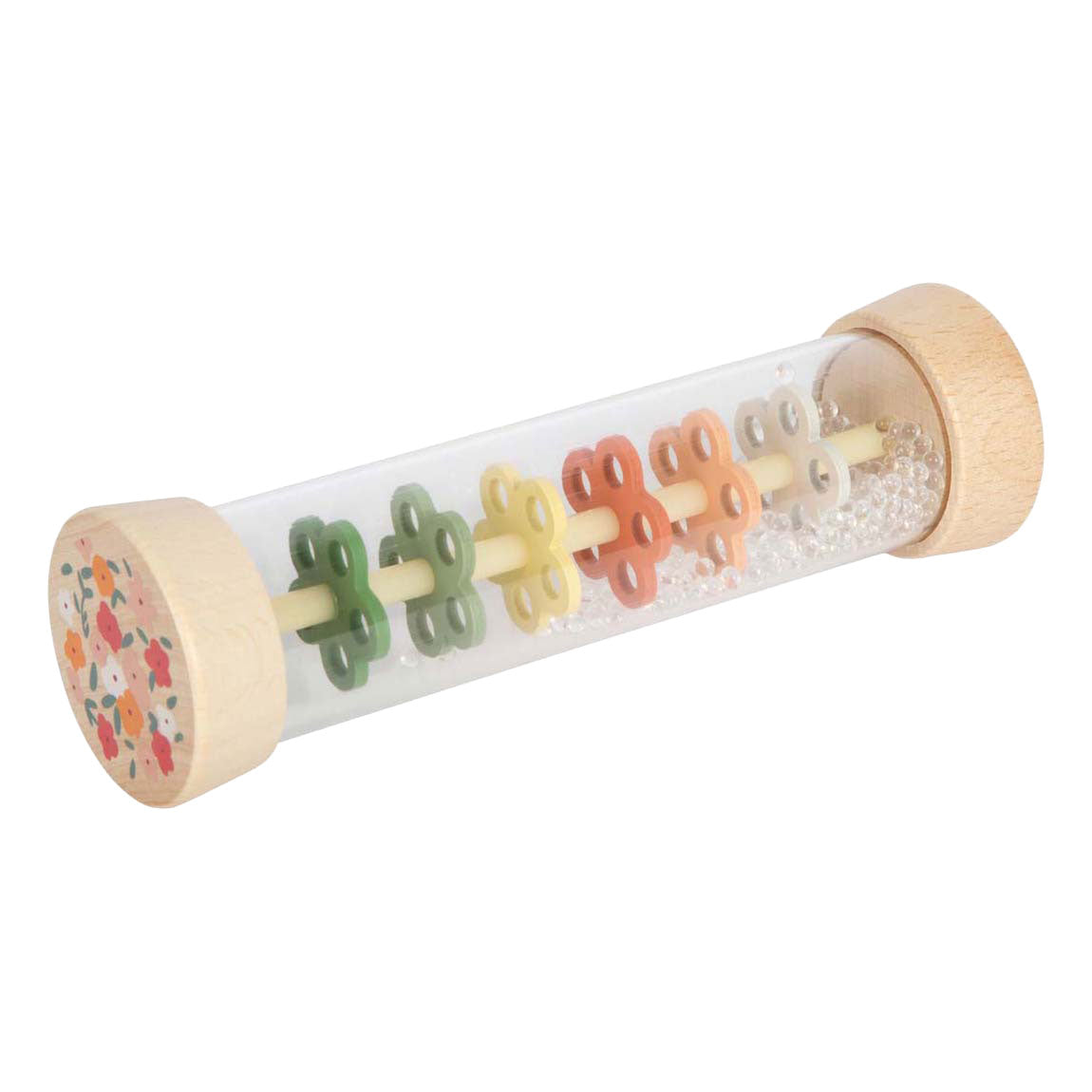 Small foot regenmaker sensorisch speelgoed tiny friends voor baby's.