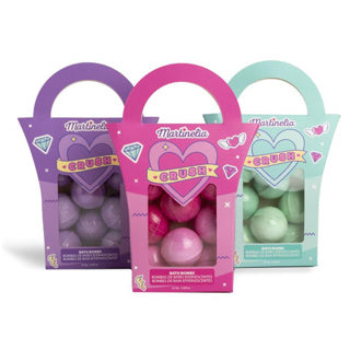 Martinelia crush cadeausetje 8 badbruisballen assorti | 6 stuks