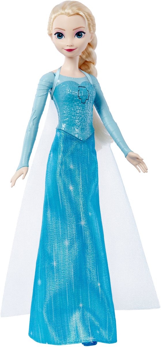 Mattel frozen elsa zingende pop - disney speelgoed pop voor kinderen.