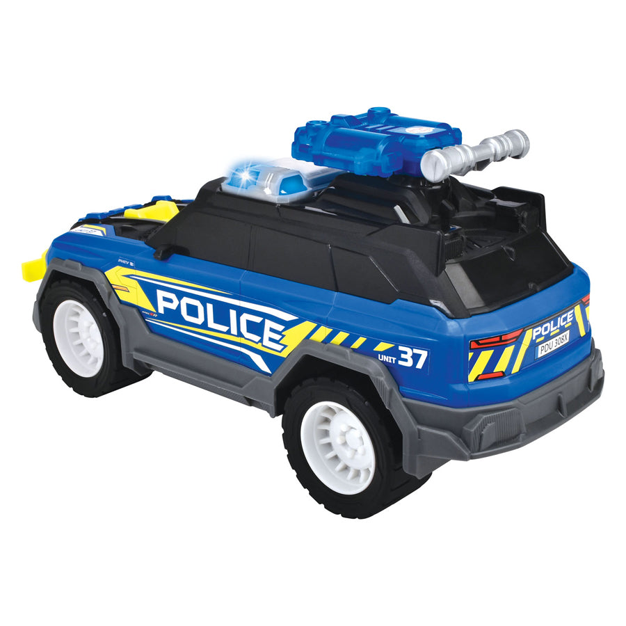 Dickie toys - politie suv - politiewagen - drone - licht en geluid - vanaf 3 jaar