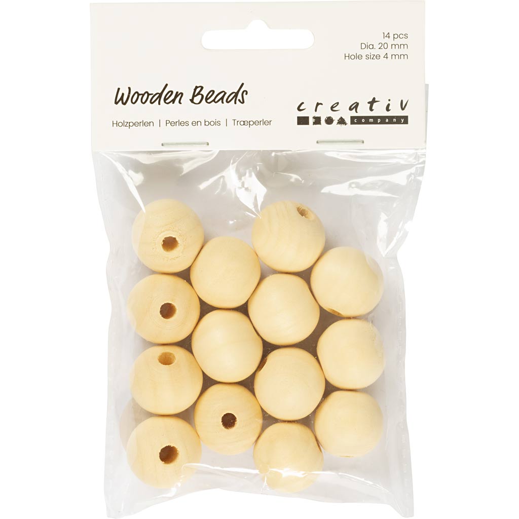Http: www.cchobby.nl houten-kraal-d-20-mm-gatgrootte-4-mm-14-stuk-1-doos