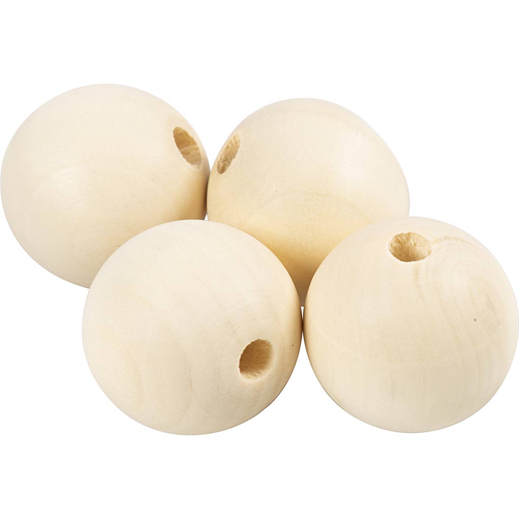 Http: www.cchobby.nl houten-kraal-d-30-mm-gatgrootte-5-mm-4-stuk-1-doos