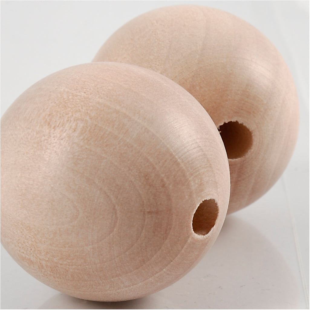Http: www.cchobby.nl houten-kraal-d-35-mm-gatgrootte-6-mm-2-stuk-1-doos