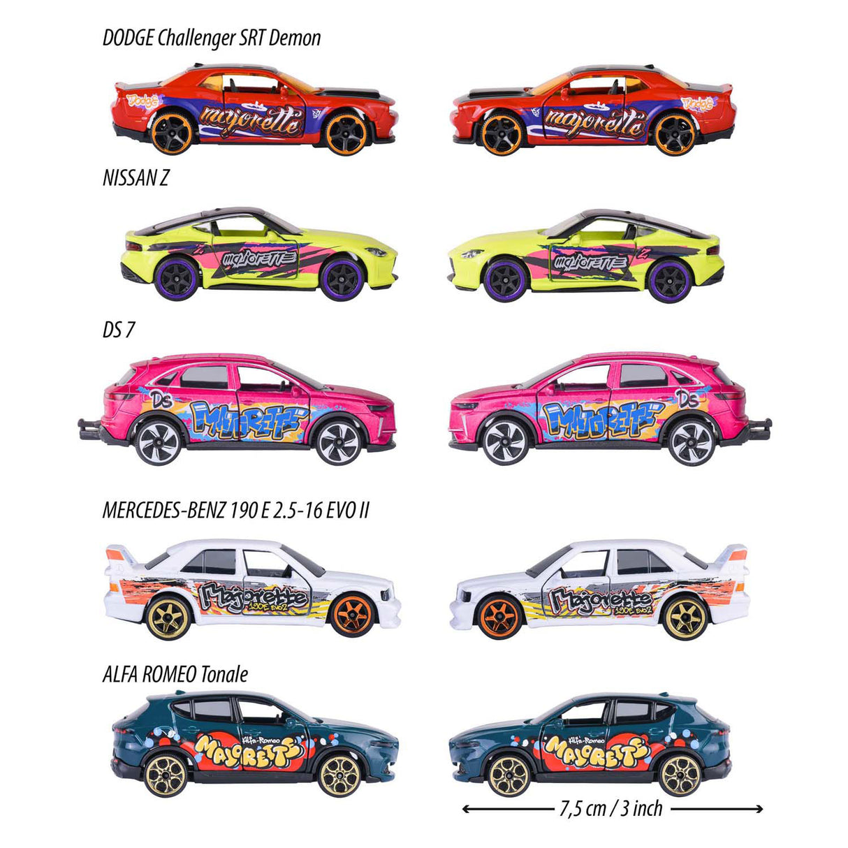 Simba majorette die-cast voertuigen limited edition 11, 5dlg.