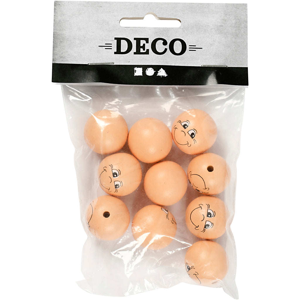 Http: www.cchobby.nl houten-ballen-met-gezichten-d-22-mm-licht-beige-10-stuk-1-doos